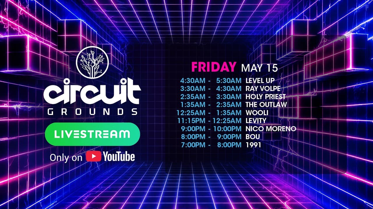 circuitGROUNDS · Friday · EDC Las Vegas 2026