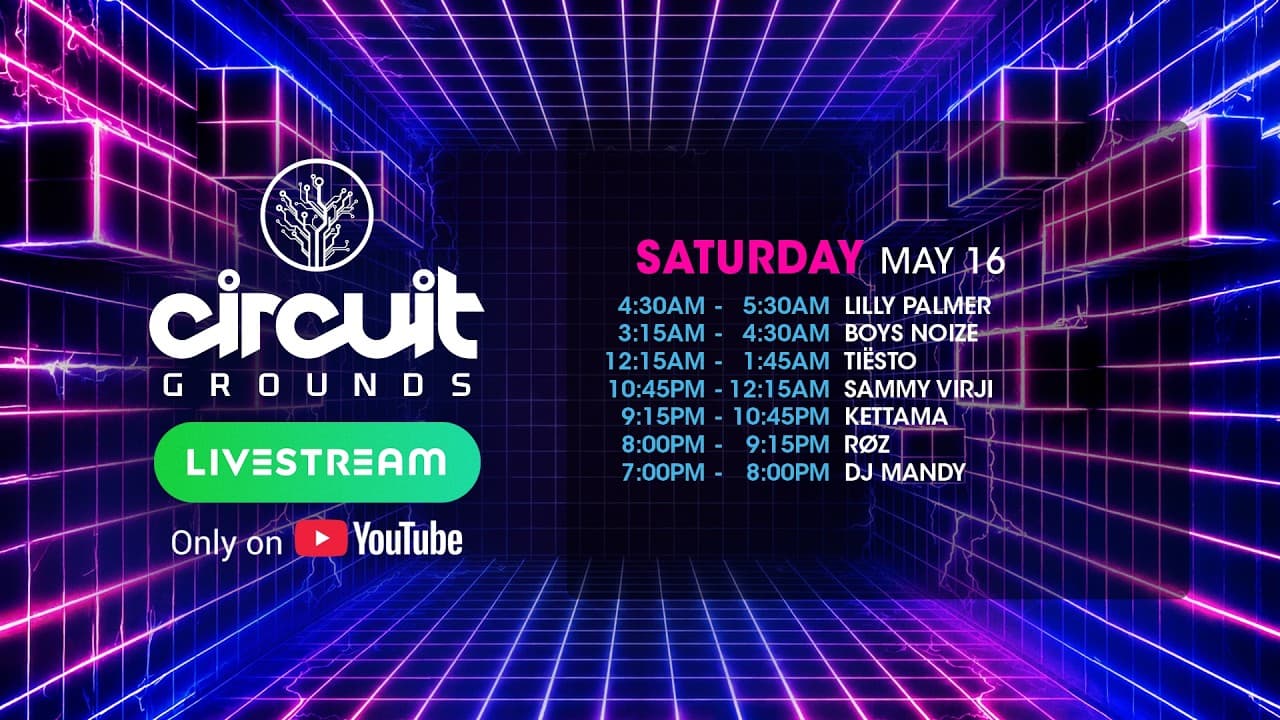 circuitGROUNDS · Saturday · EDC Las Vegas 2026