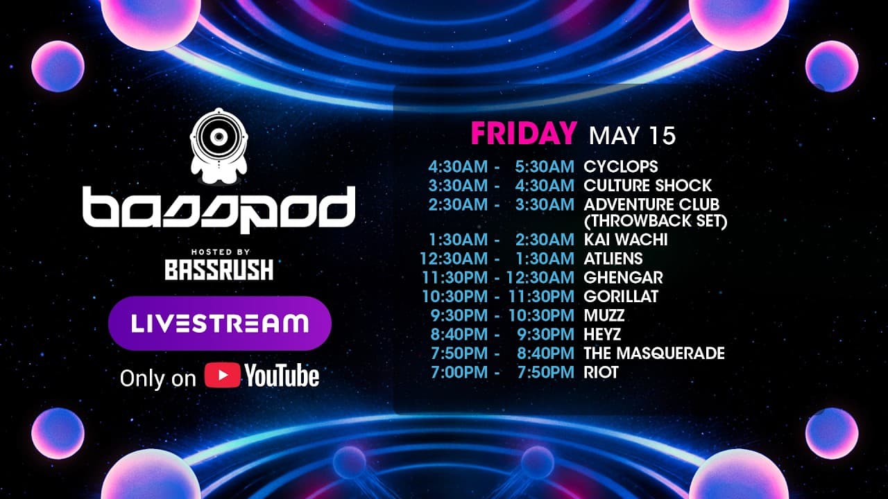 bassPOD · Friday · EDC Las Vegas 2026