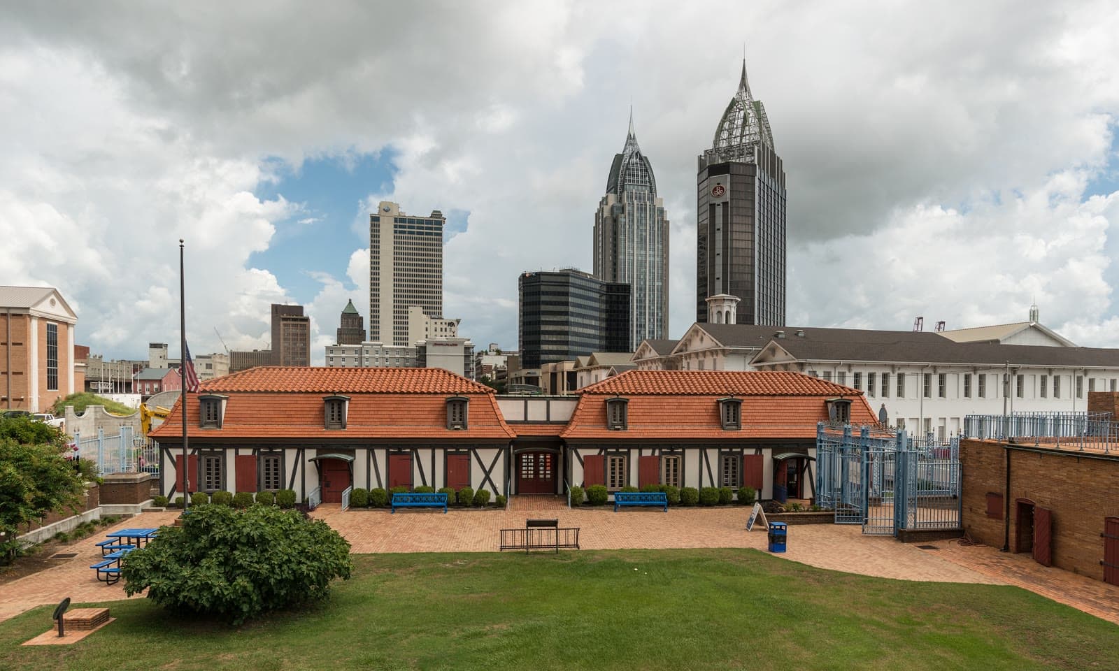 Fort condé and the downtown mobile skyline: Rockstarr Media is casting new faces in Mobile