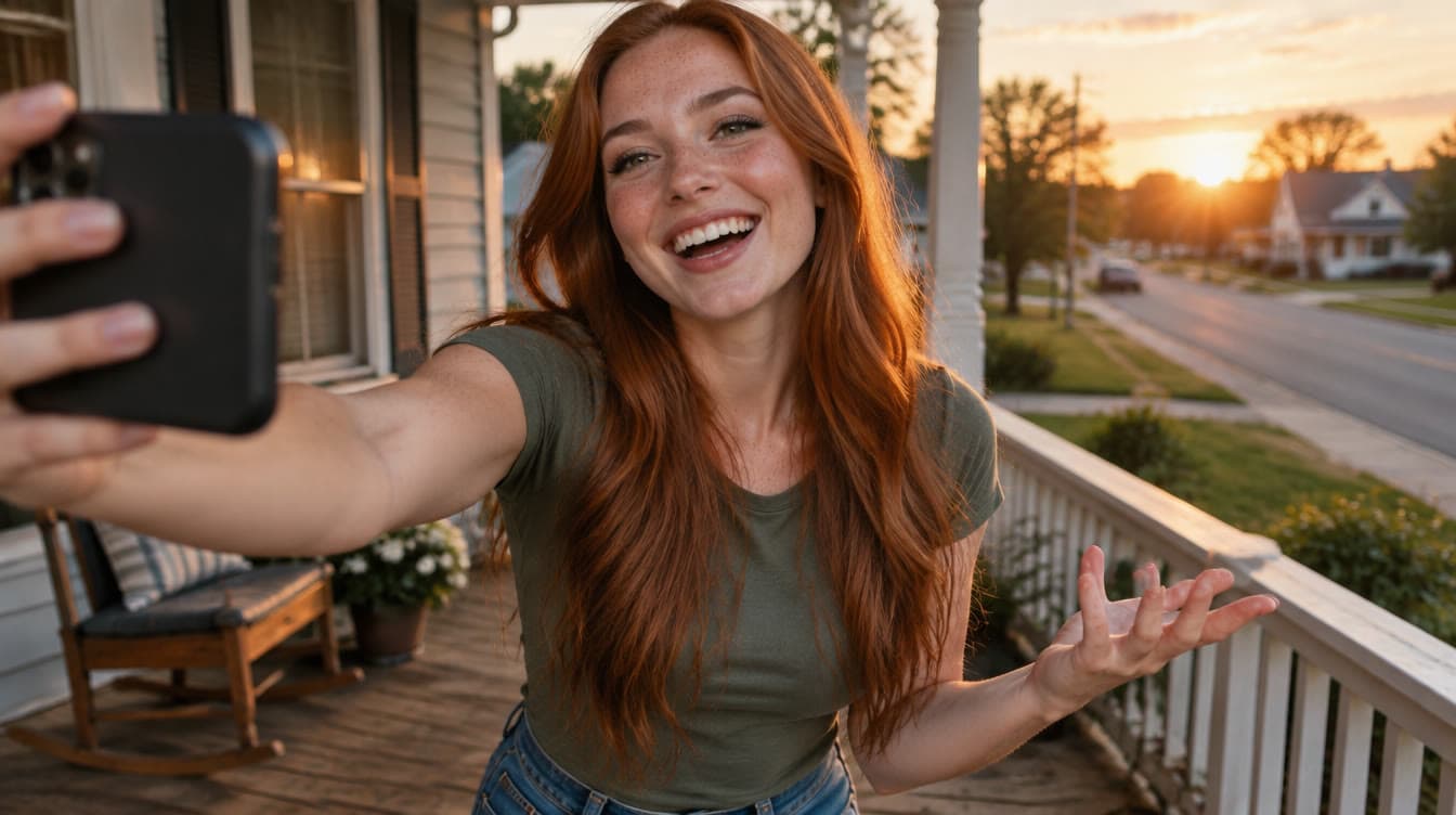 Too Loud for Your Small Town? Good. Outgoing Girls Make the Best On-Camera Talent