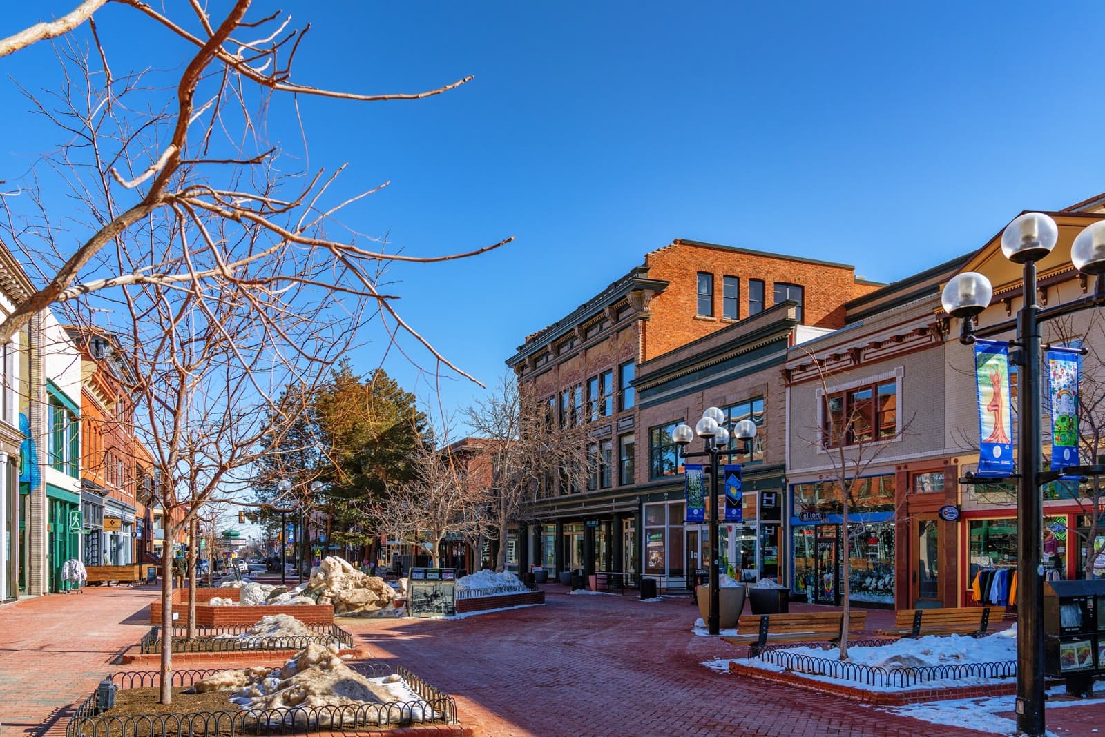 The brick pearl street mall in downtown boulder: Rockstarr Media is casting new faces in Boulder