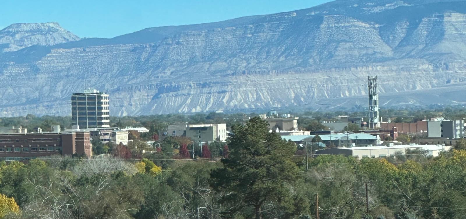 Downtown grand junction below the book cliffs: Rockstarr Media is casting new faces in Grand Junction