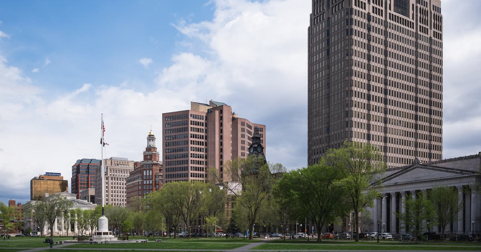 The new haven green and downtown skyline: Rockstarr Media is casting new faces in New Haven