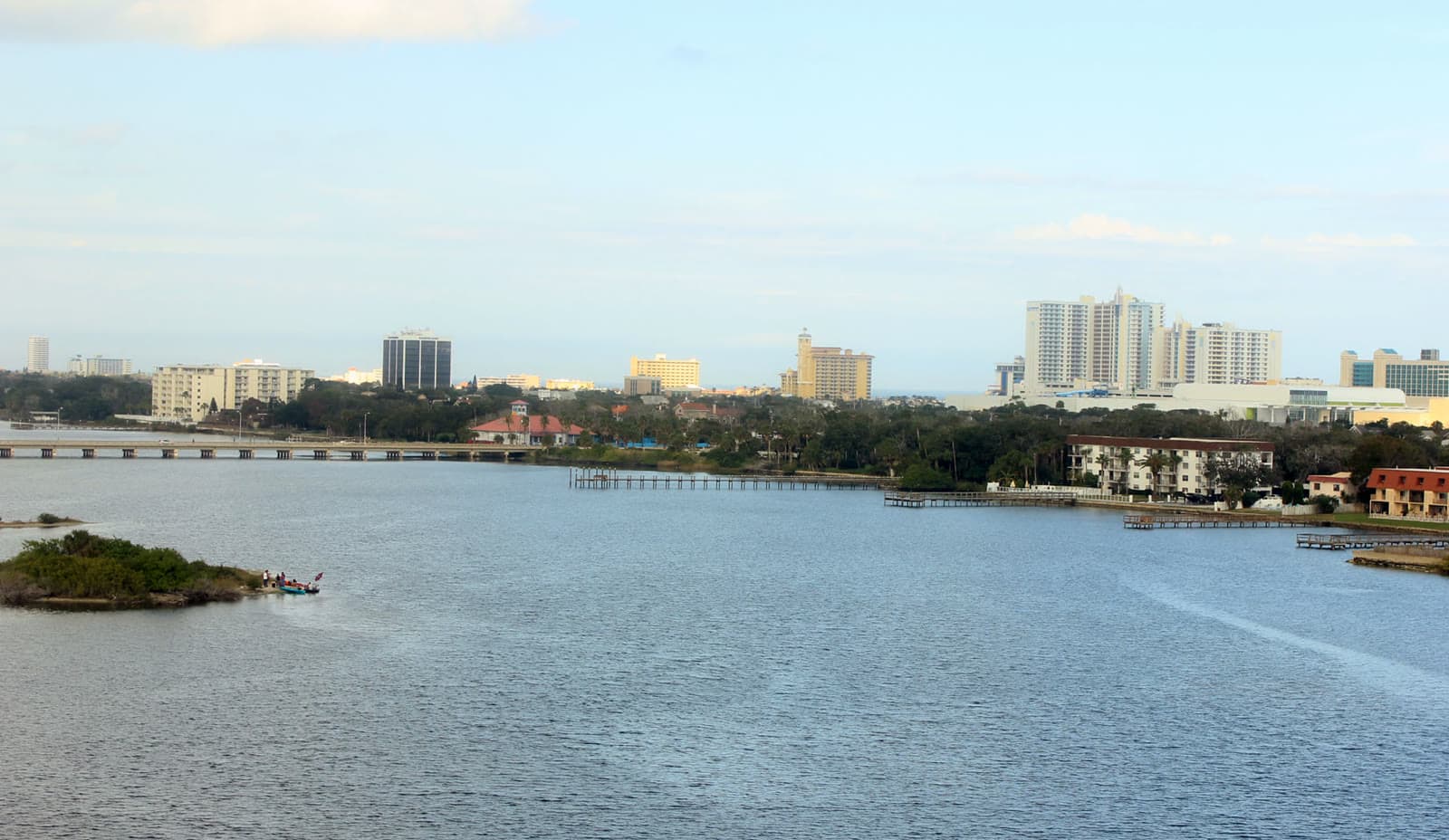 The Halifax River and the beachside towers of Daytona Beach: Rockstarr Media is casting new faces in Daytona Beach