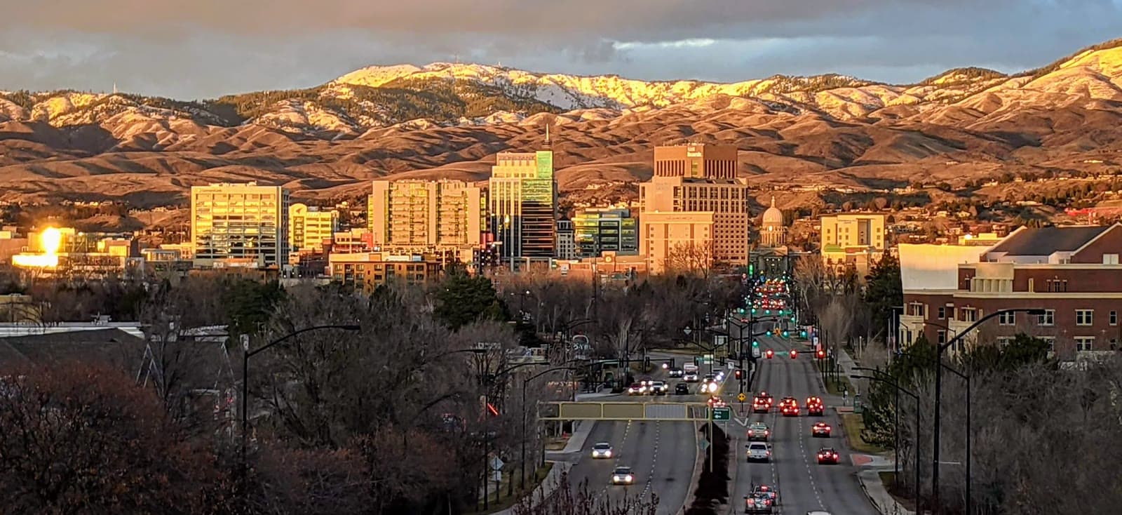 Downtown Boise and the Idaho State Capitol under the foothills: Rockstarr Media is casting new faces in Boise