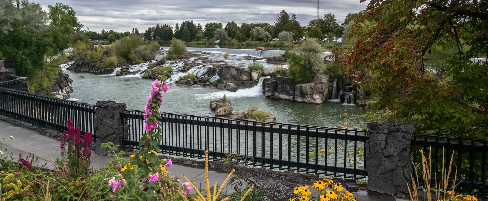The falls of the Snake River along the Idaho Falls Greenbelt: Rockstarr Media is casting new faces in Idaho Falls