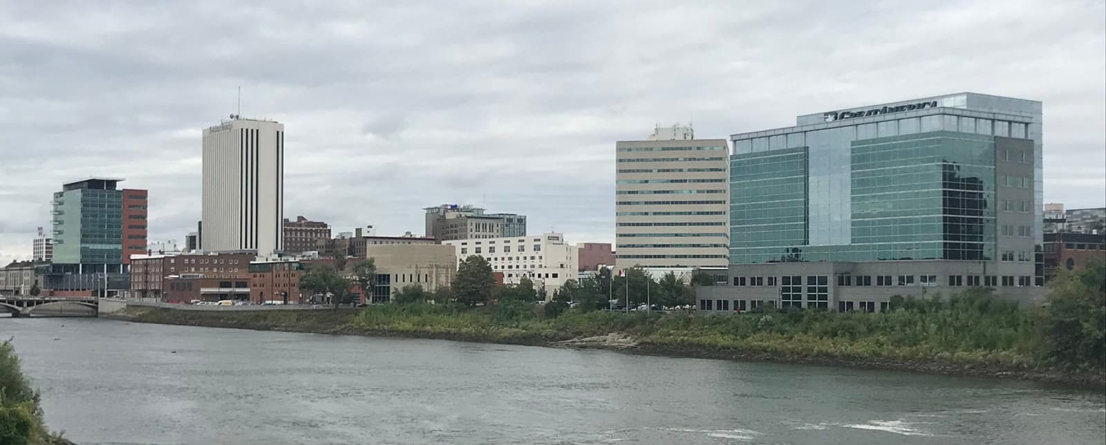 Downtown Cedar Rapids along the Cedar River: Rockstarr Media is casting new faces in Cedar Rapids