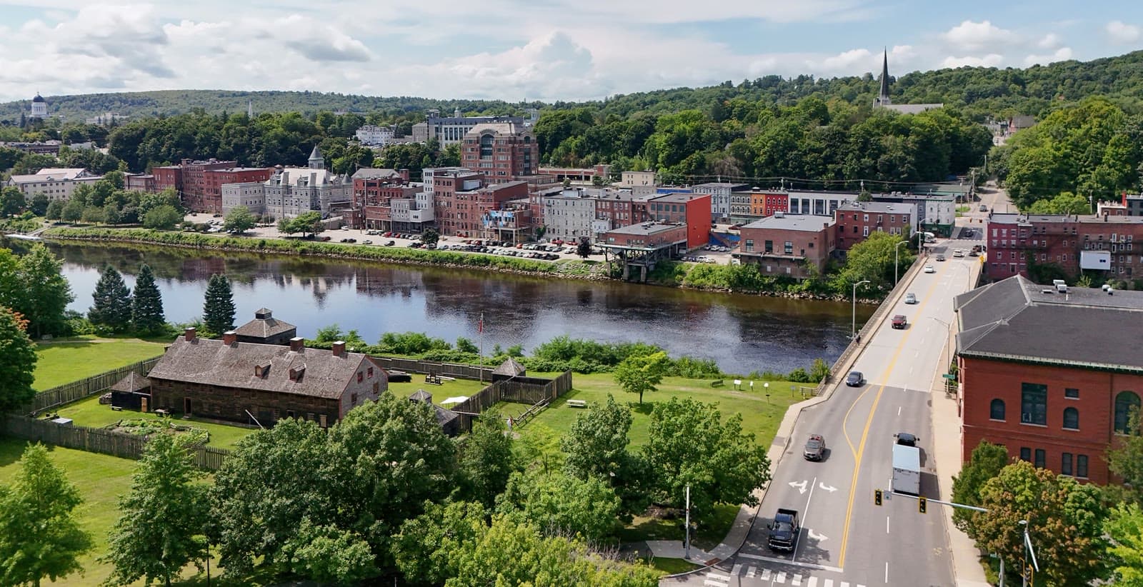 Downtown augusta along the kennebec river: Rockstarr Media is casting new faces in Augusta