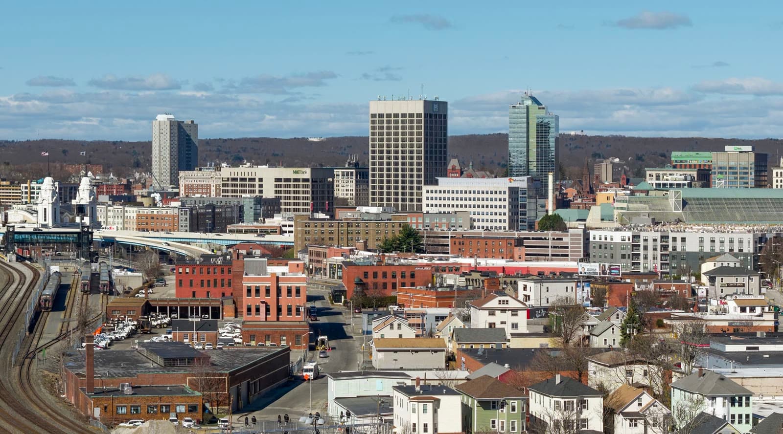 The downtown worcester skyline: Rockstarr Media is casting new faces in Worcester