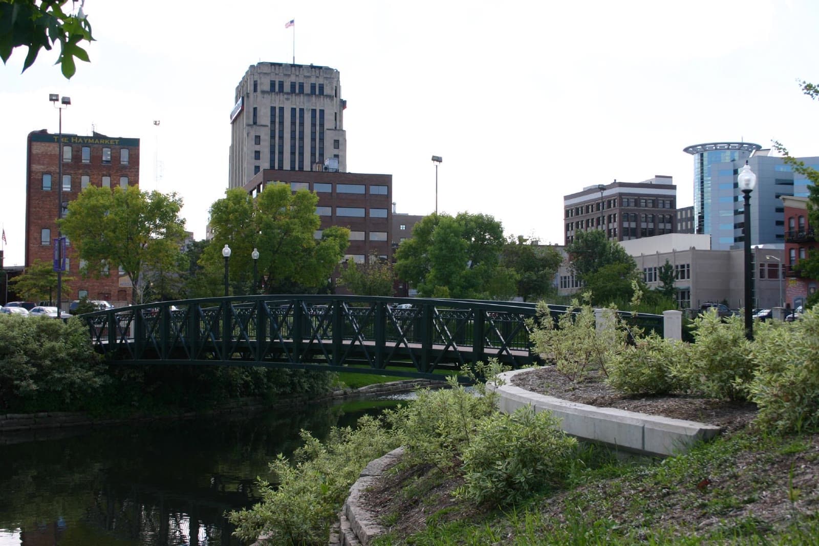 Downtown Kalamazoo above Arcadia Creek: Rockstarr Media is casting new faces in Kalamazoo