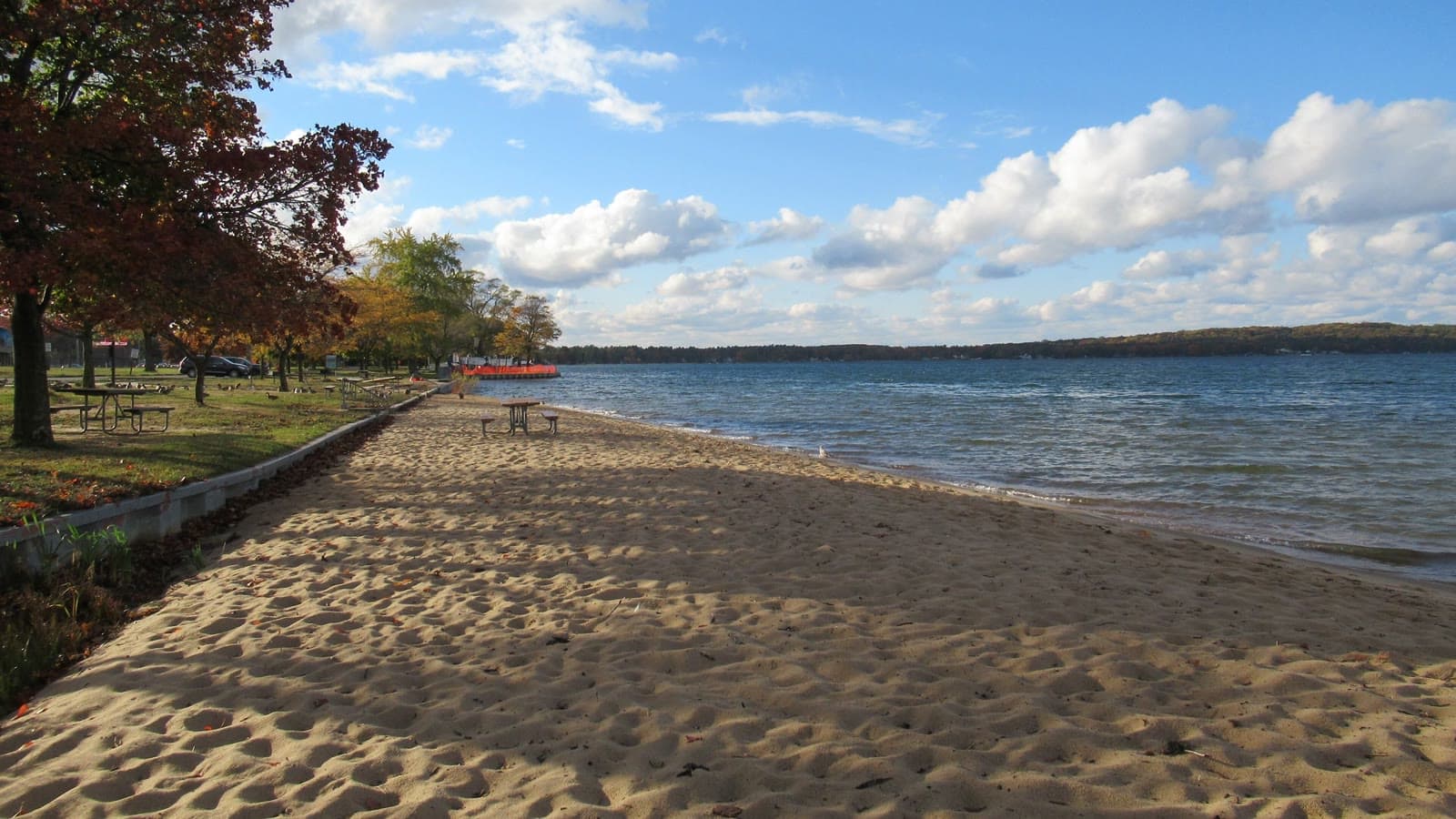 The sandy beach on East Grand Traverse Bay: Rockstarr Media is casting new faces in Traverse City