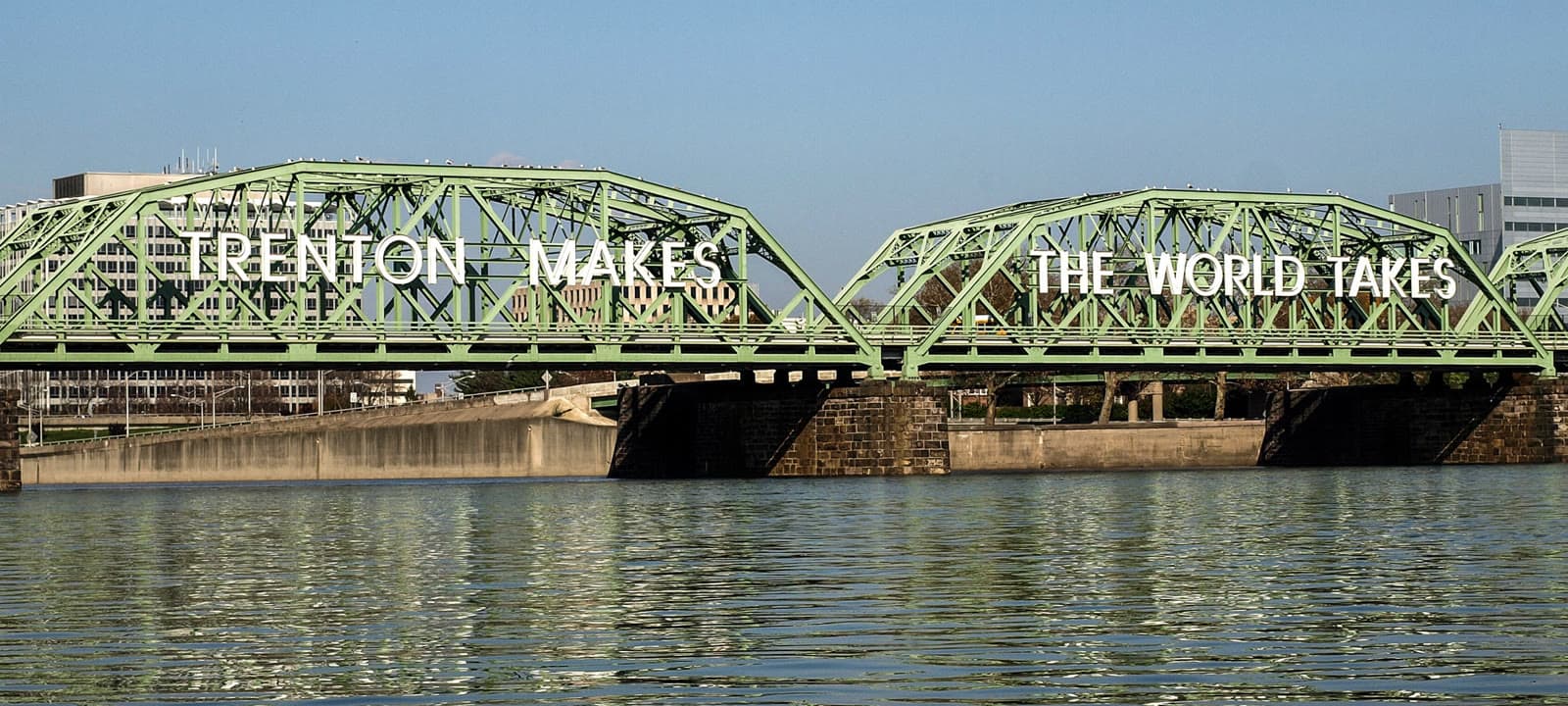 The "Trenton Makes" bridge over the Delaware River: Rockstarr Media is casting new faces in Trenton