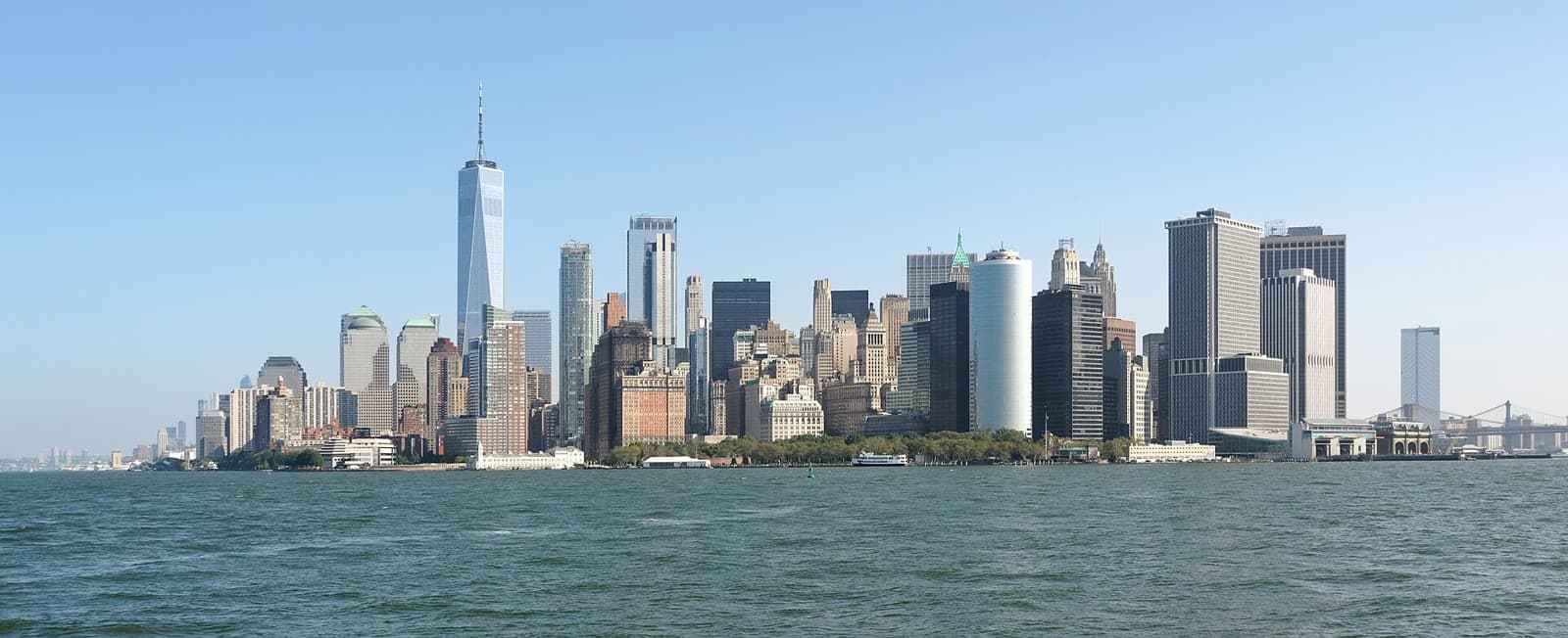 The Lower Manhattan skyline seen from New York Harbor: Rockstarr Media is casting new faces in New York City