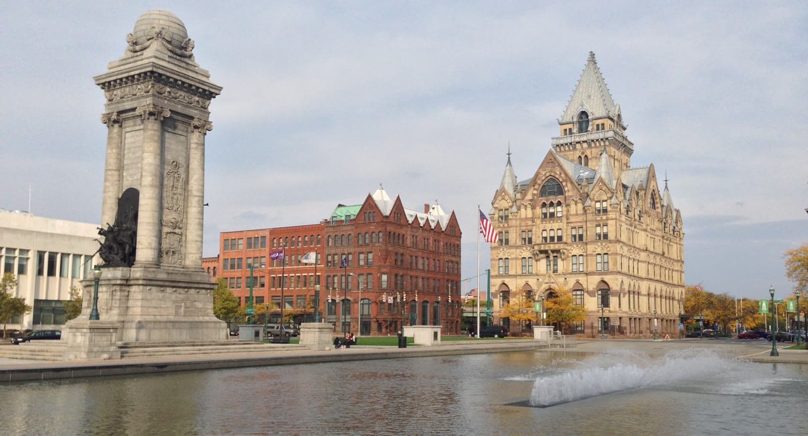 Clinton Square and the old Syracuse Savings Bank building downtown: Rockstarr Media is casting new faces in Syracuse