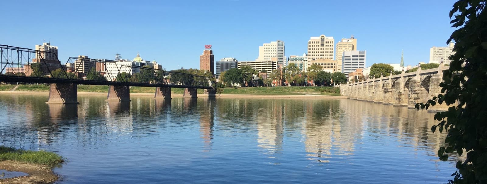 Downtown Harrisburg across the Susquehanna from City Island: Rockstarr Media is casting new faces in Harrisburg