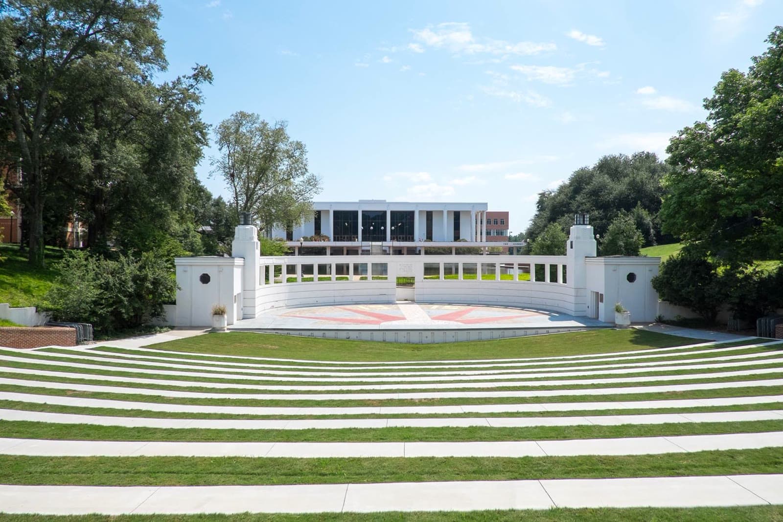 The outdoor theater and Cooper Library on the Clemson campus: Rockstarr Media is casting new faces in Clemson
