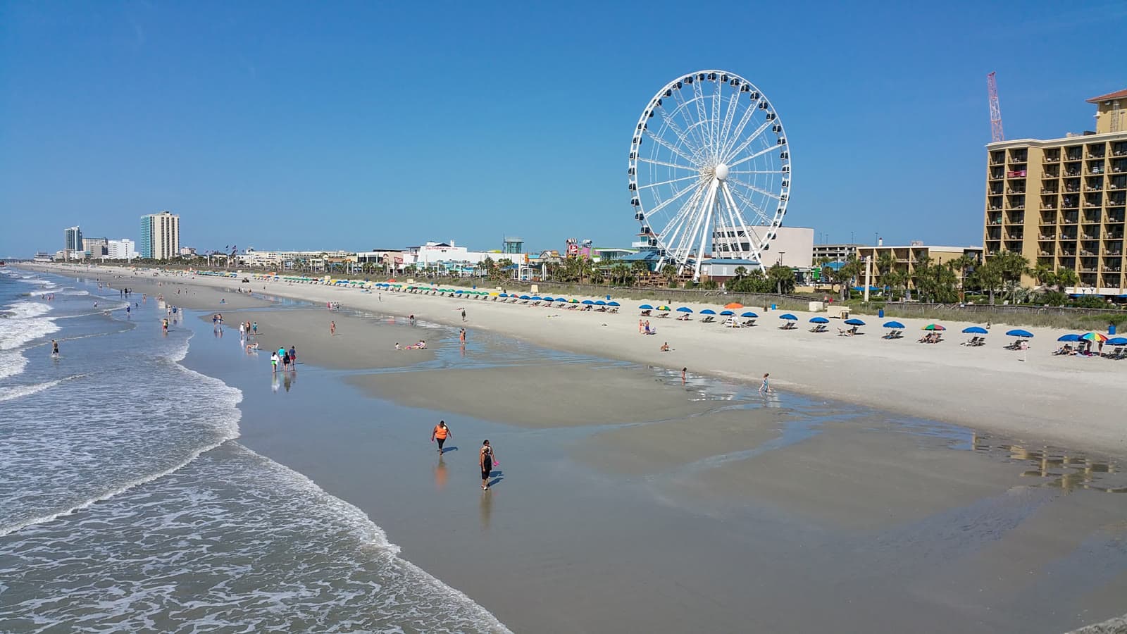 The beach and boardwalk at Myrtle Beach: Rockstarr Media is casting new faces in Myrtle Beach