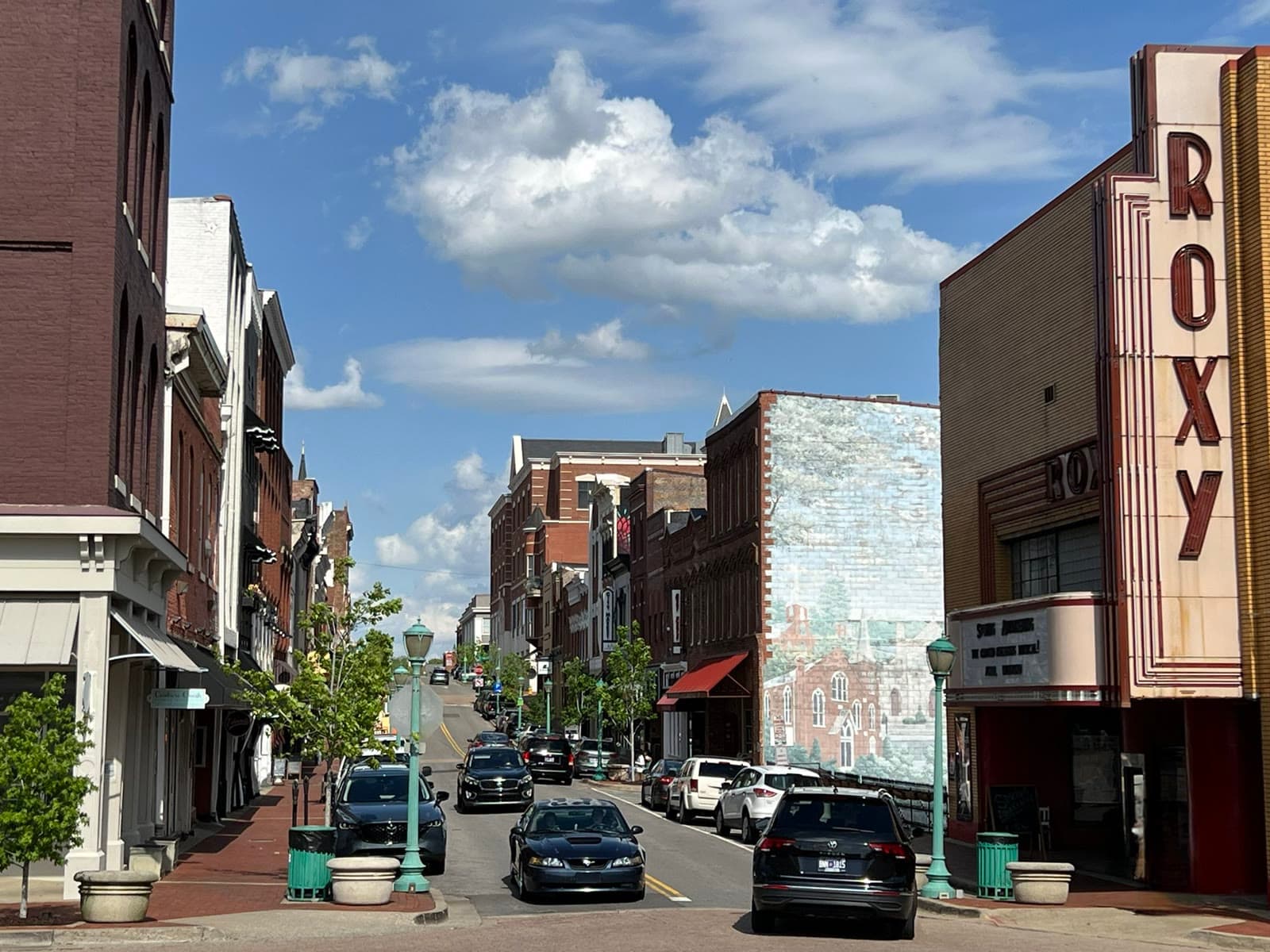 Franklin street in downtown clarksville: Rockstarr Media is casting new faces in Clarksville