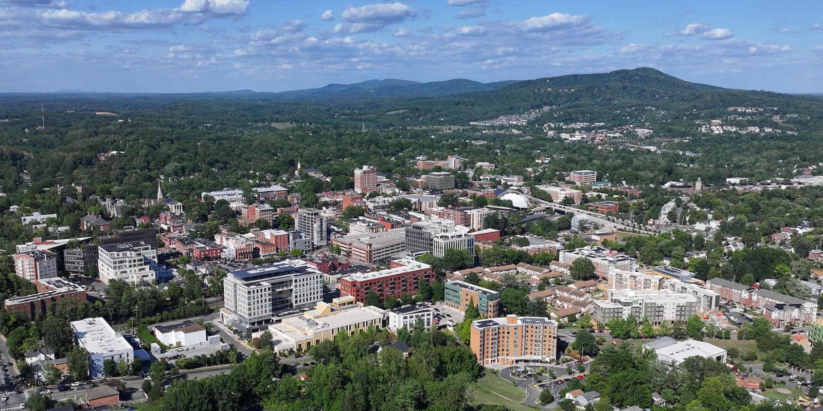 Downtown Charlottesville and the Blue Ridge foothills: Rockstarr Media is casting new faces in Charlottesville