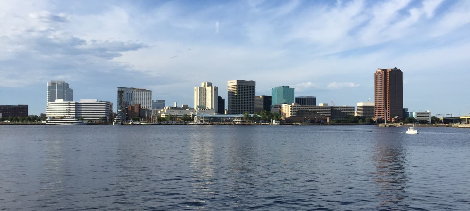 Downtown Norfolk across the Elizabeth River: Rockstarr Media is casting new faces in Norfolk
