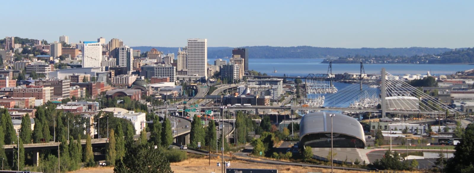 Downtown Tacoma, the Thea Foss Waterway and Commencement Bay: Rockstarr Media is casting new faces in Tacoma