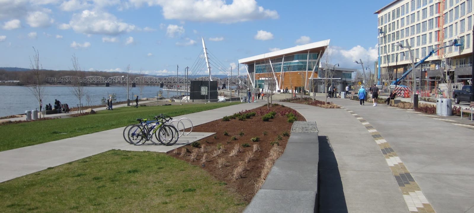 The Columbia River waterfront and Grant Street Pier: Rockstarr Media is casting new faces in Vancouver