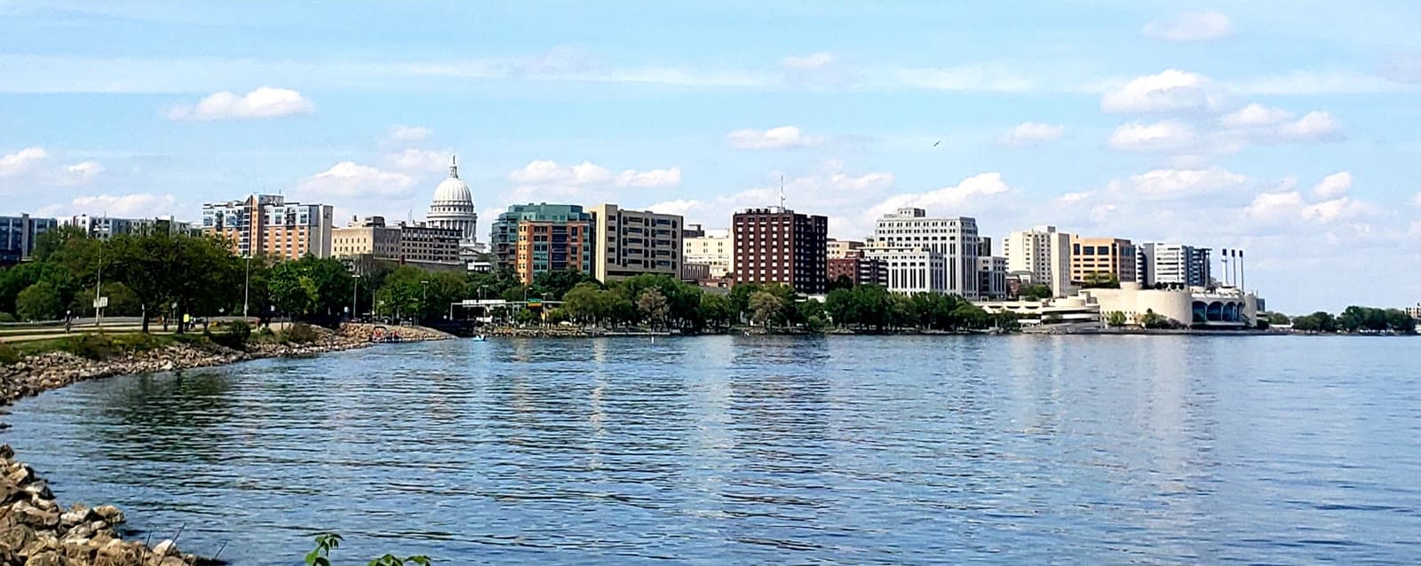 The Capitol dome and downtown Madison across Lake Monona: Rockstarr Media is casting new faces in Madison
