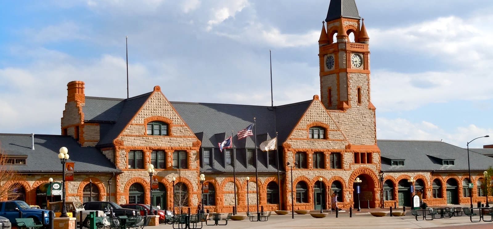 The historic Cheyenne Depot and Depot Plaza downtown: Rockstarr Media is casting new faces in Cheyenne