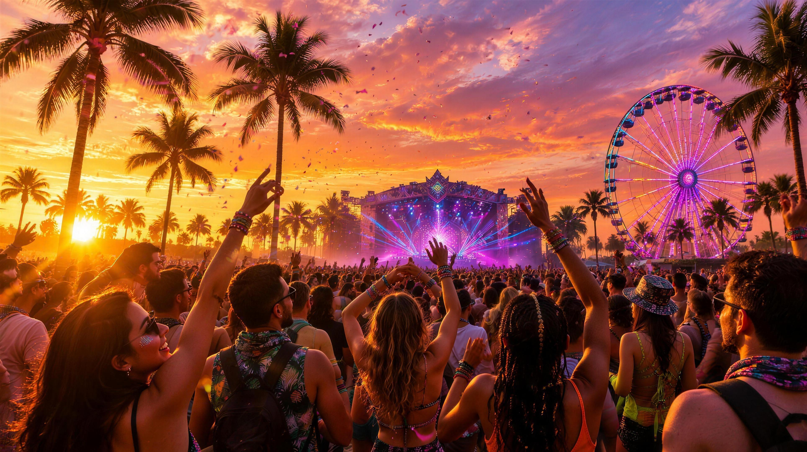 EDC Orlando 2026 lineup by day at Tinker Field
