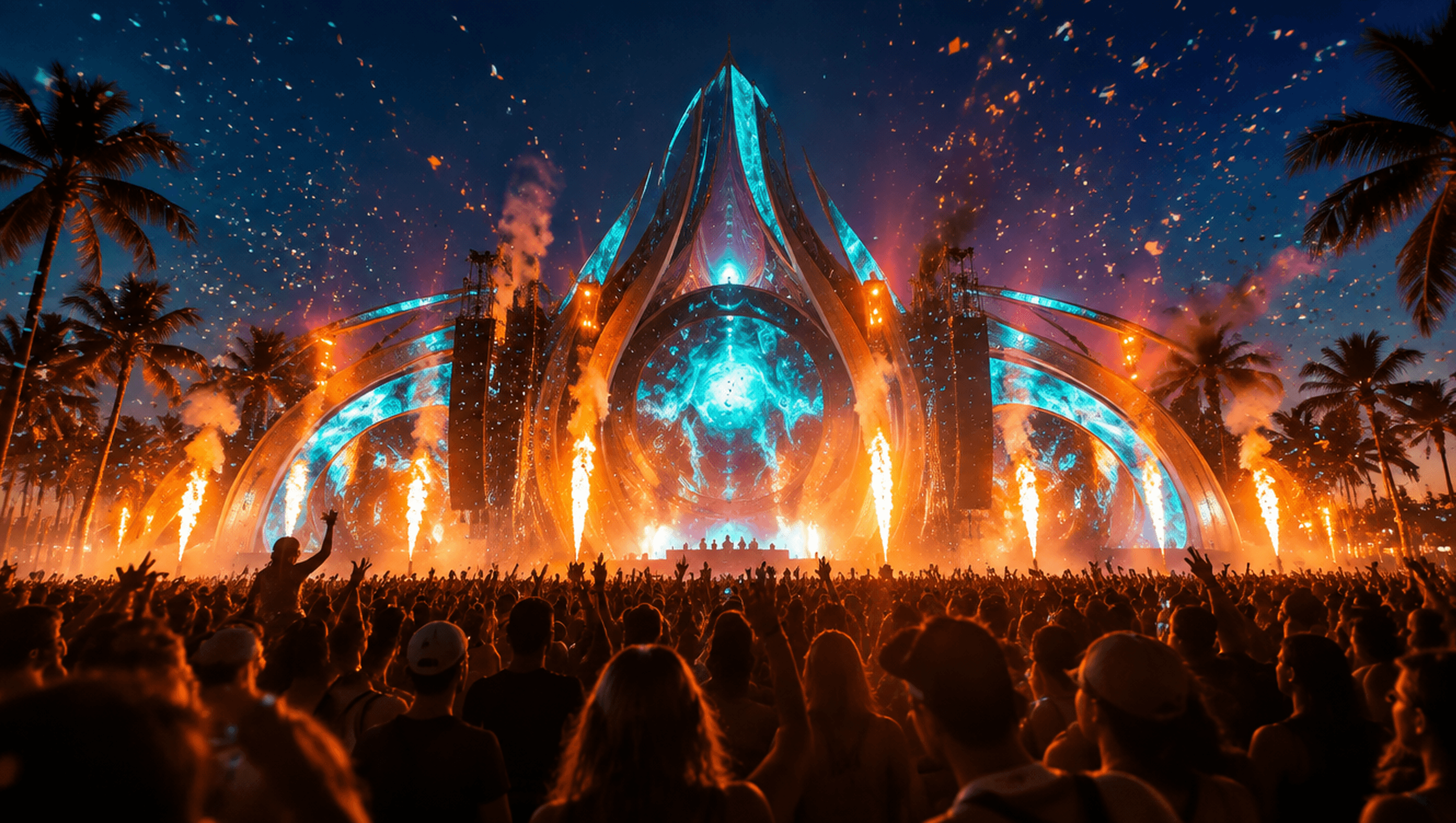 EDC Orlando Hits 15 Years at Tinker Field — Guetta, Garrix, Kaskade, Hardwell, Afrojack and Steve Aoki Lead kineticJOURNEY, November 6-8